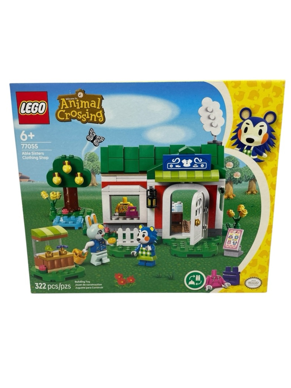 LEGO 77055 Animal Crossing Able Sisters Clothing Shop 322 Pieces NEW